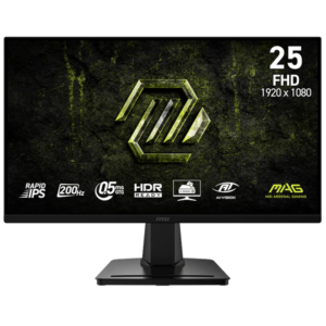 Zaslon MSI MAG 256F E20 / 24,5" (62,2 cm) / 1920 X 1080 / 200 Hz / 0,5 ms