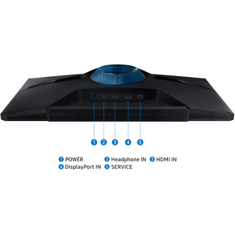 Zaslon SAMSUNG Odyssey G30D S27DG302EU 68,5 cm (27") / 1920x1080 / VA / 180Hz / 1 ms / črn - slika 7