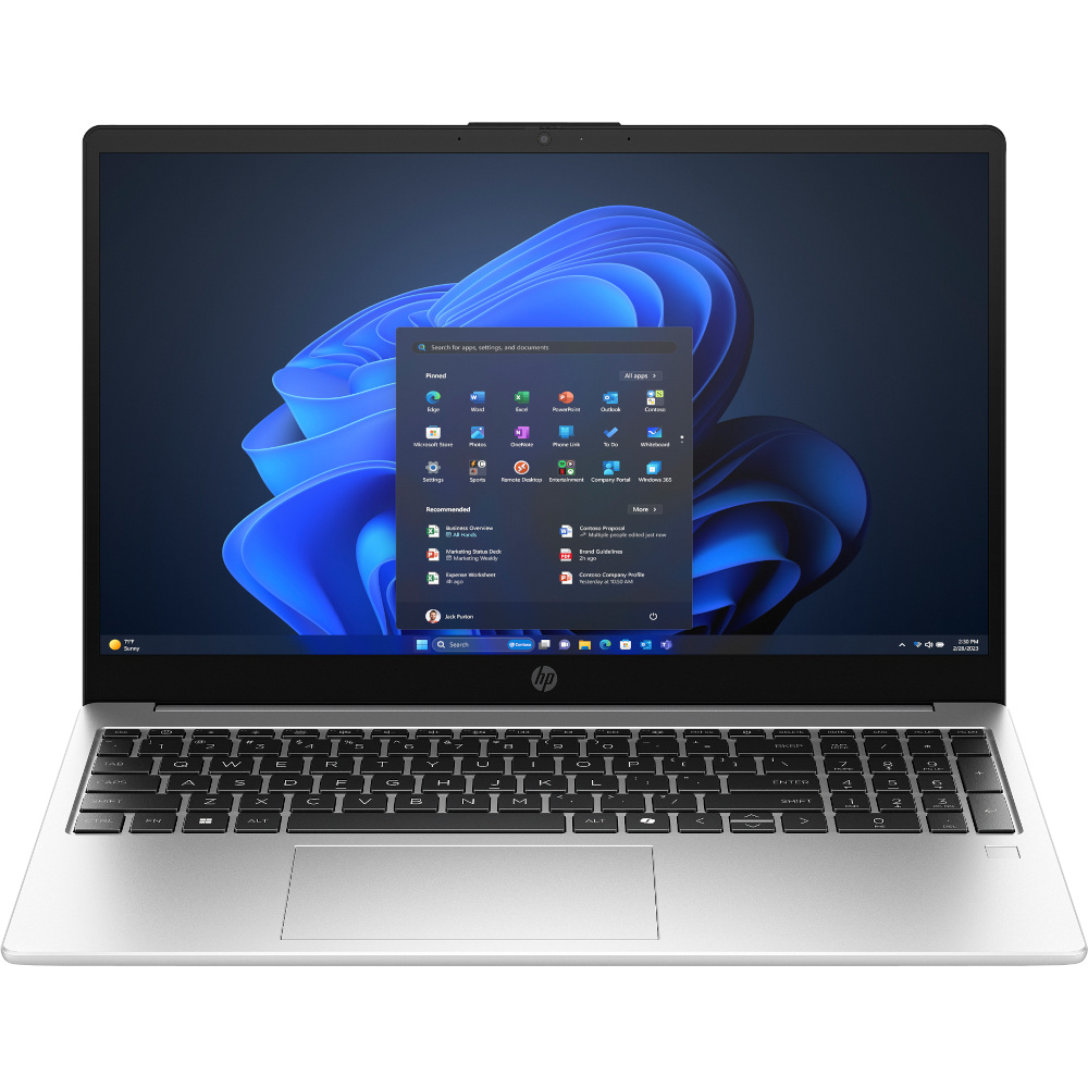 Prenosnik HP 255R G10 Ryzen 5 / 8 GB / 512 GB SSD / 15,6" FHD / Windows 11 Home (srebrn)