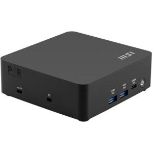 Mini namizni računalnik MSI Cubi NUC AI 1UMG-073BEU Core Ultra 7 / 16GB / 1TB SSD / Wi-Fi 6E + BT / 2x2.5Gbps / Windows 11 Home (črn)