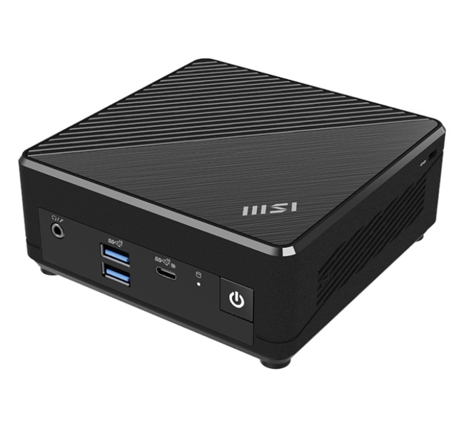Mini namizni računalnik MSI Cubi N ADL S-225BEU barebone Intel N100 / WiFi 5 + BT 5.0 / 2x1Gbps / črn