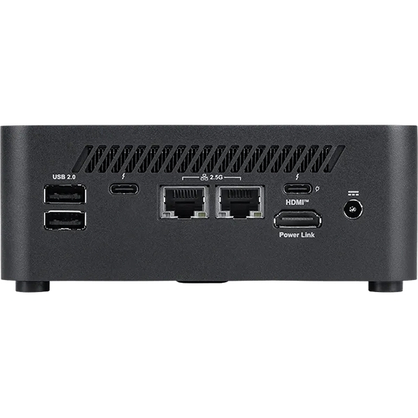 Mini namizni računalnik MSI Cubi NUC AI+ 2MG-022BEU Core Ultra 5 / 16GB / 512GB SSD / Wi-Fi 6E + BT / 2x2.5Gbps / Windows 11 Pro (črn) - slika 3