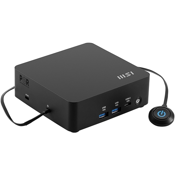 Mini namizni računalnik MSI Cubi NUC AI 1UMG-073BEU Core Ultra 7 / 16GB / 1TB SSD / Wi-Fi 6E + BT / 2x2.5Gbps / Windows 11 Home (črn) - slika 4
