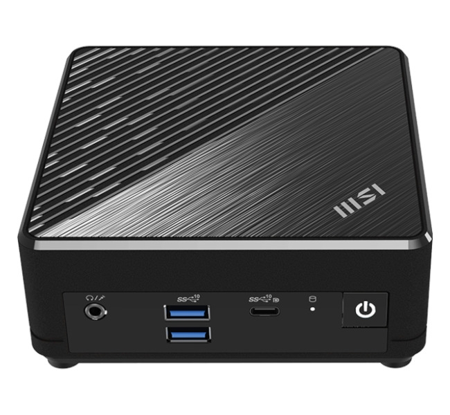 Mini namizni računalnik MSI Cubi N ADL S-225BEU barebone Intel N100 / WiFi 5 + BT 5.0 / 2x1Gbps / črn - slika 4