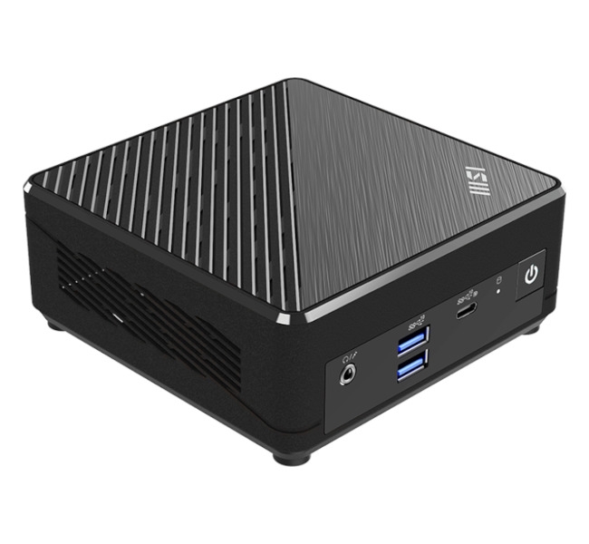 Mini namizni računalnik MSI Cubi N ADL S-225BEU barebone Intel N100 / WiFi 5 + BT 5.0 / 2x1Gbps / črn - slika 5