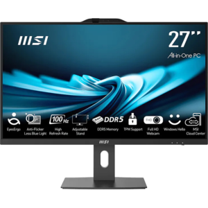 Računalnik All-in-One MSI PRO AP272P 14M Core i5 / 16 GB RAM / 512 GB SSD / 27" FHD / Windows 11 Pro (črn)