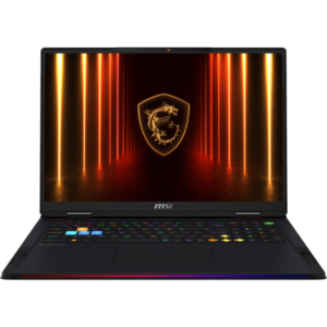 Prenosnik MSI Raider A18 HX A9WJG R9 / 64GB / 2TB SSD / 18" UHD+ 120Hz / NVIDIA GeForce RTX5090 / Windows 11 Pro / črn
