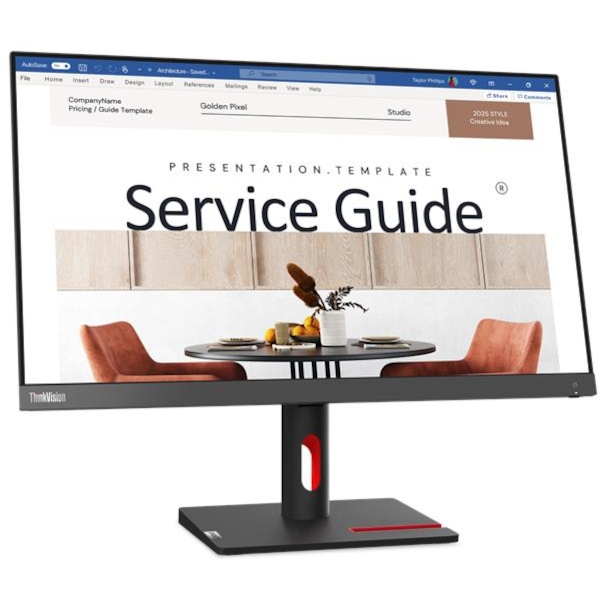 Zaslon LENOVO ThinkVision S24i-30 23,8" / WLED / IPS / 100Hz / 4ms (črn) - slika 2