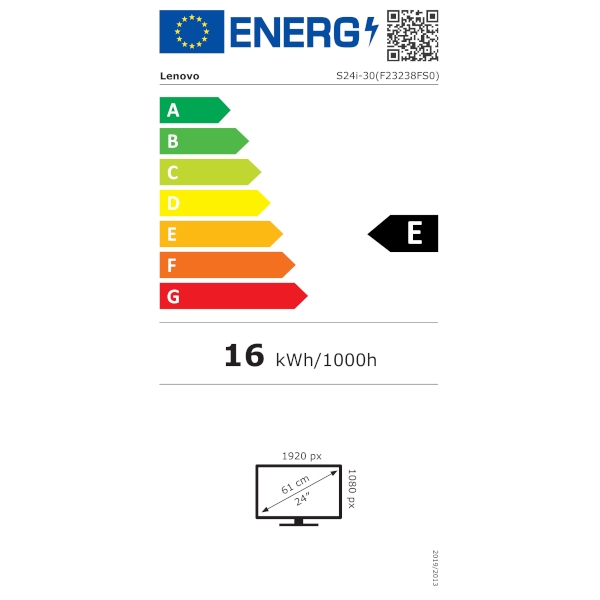 Zaslon LENOVO ThinkVision S24i-30 23,8" / WLED / IPS / 100Hz / 4ms (črn) - slika 5