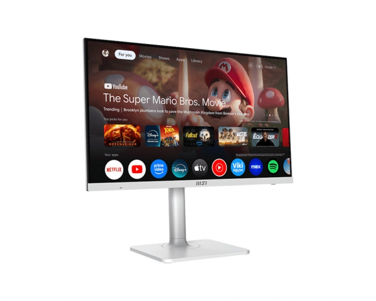 Zaslon MSI Modern MD272UPSW / 27" / 4K UHD / IPS / 60Hz / 4ms (GtG) / KVM / bel - nastavljiv po višini - PD 65W - slika 2