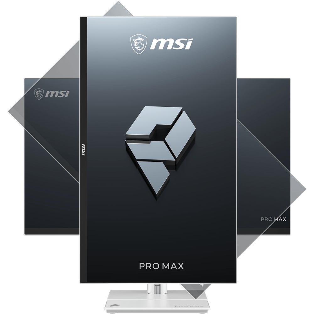 Računalnik All-in-One MSI PRO MAX 27TP Z 8MG Ryzen 7 / 16 GB / 512 GB SSD / 27" FHD / Touchscreen / IPS / 120Hz / 5MP Webcam / Windows 11 Pro (bel) - slika 2